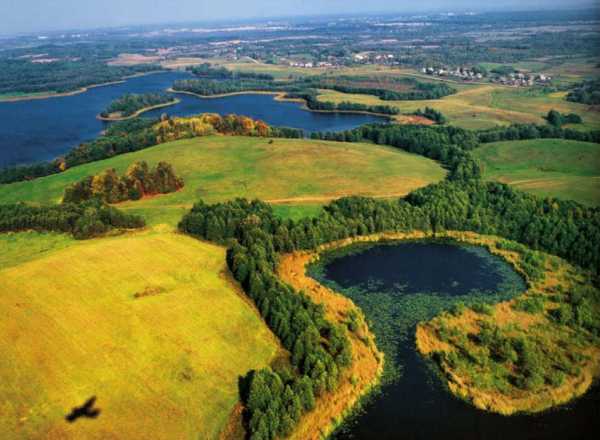 Braslav_Lakes_from_airplane